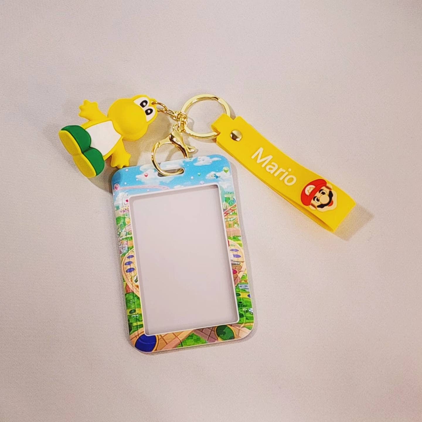 Students Kids ID Picture Holder Keychain