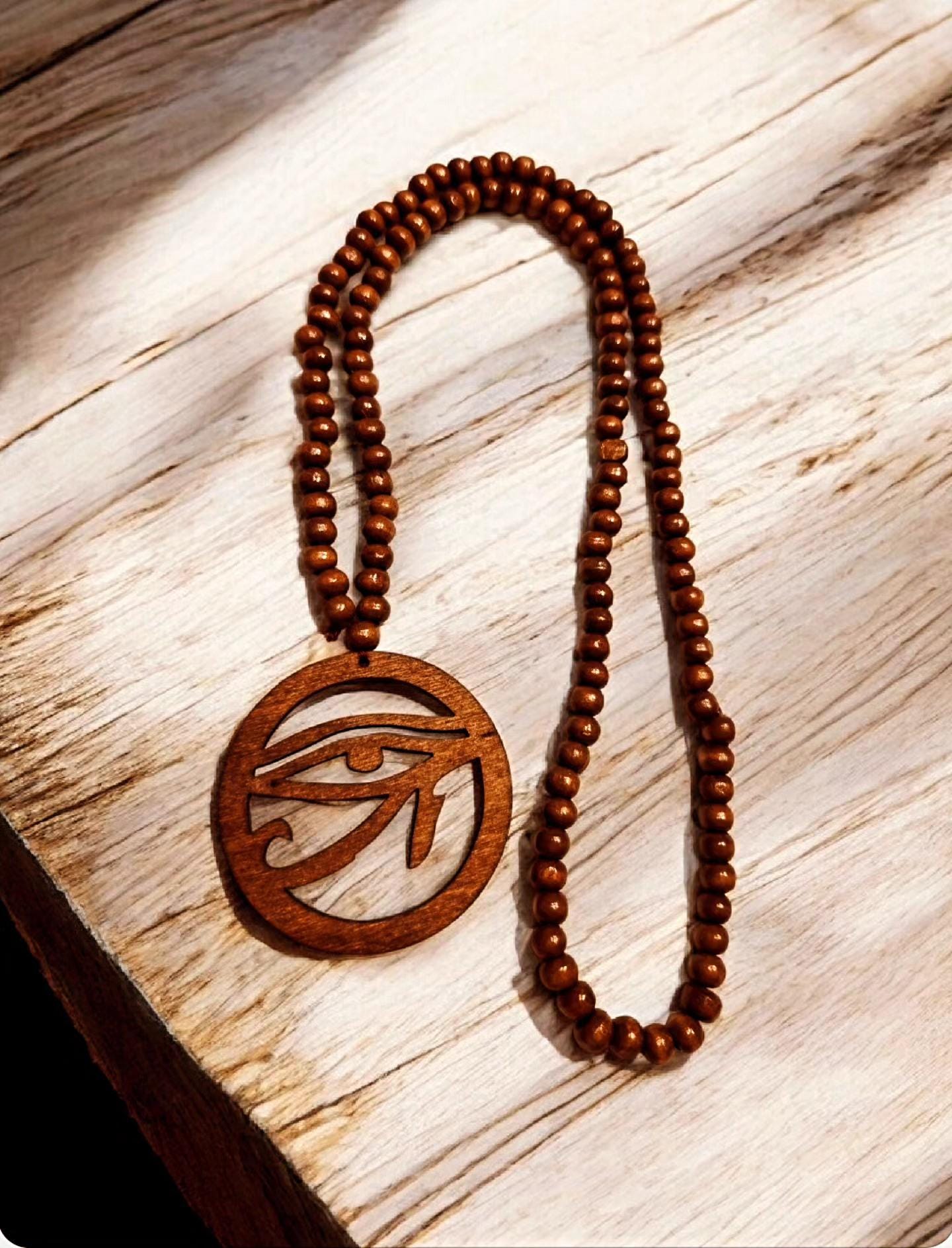 Eye of Horus, Hamsa Horus Hand, Protection Necklace