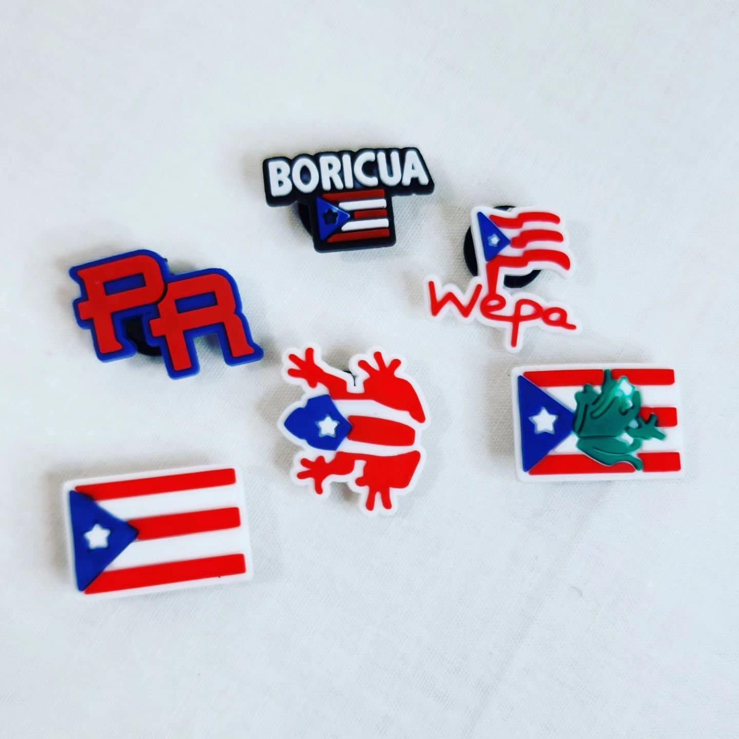 Puerto Rico Croc Charms