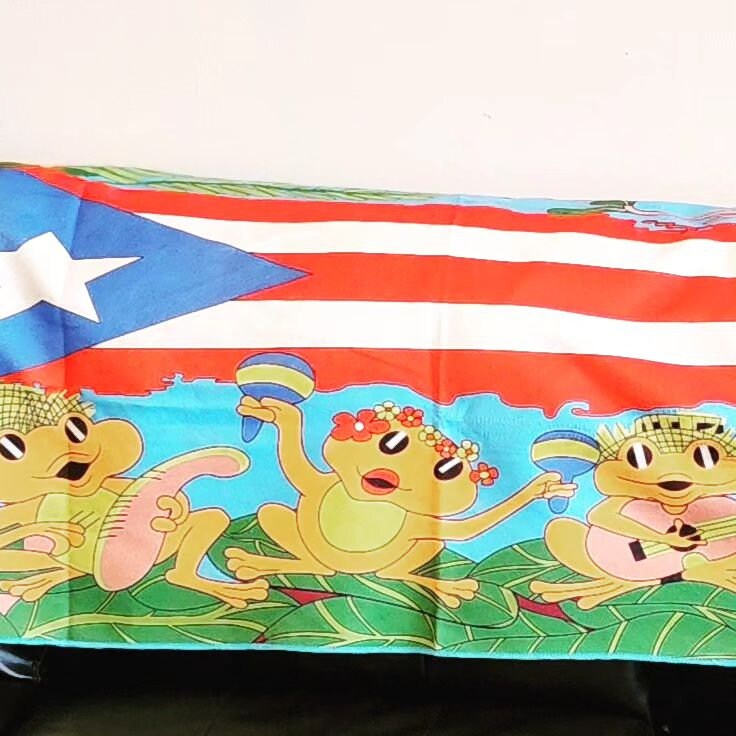 Summer Puerto Rico Beach Super Fine Towel