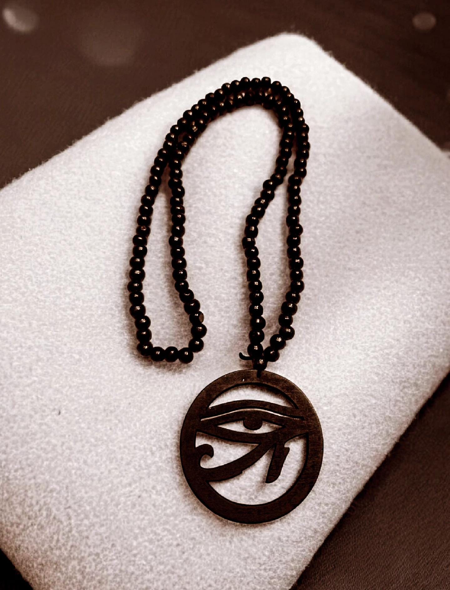 Eye of Horus, Hamsa Horus Hand, Protection Necklace