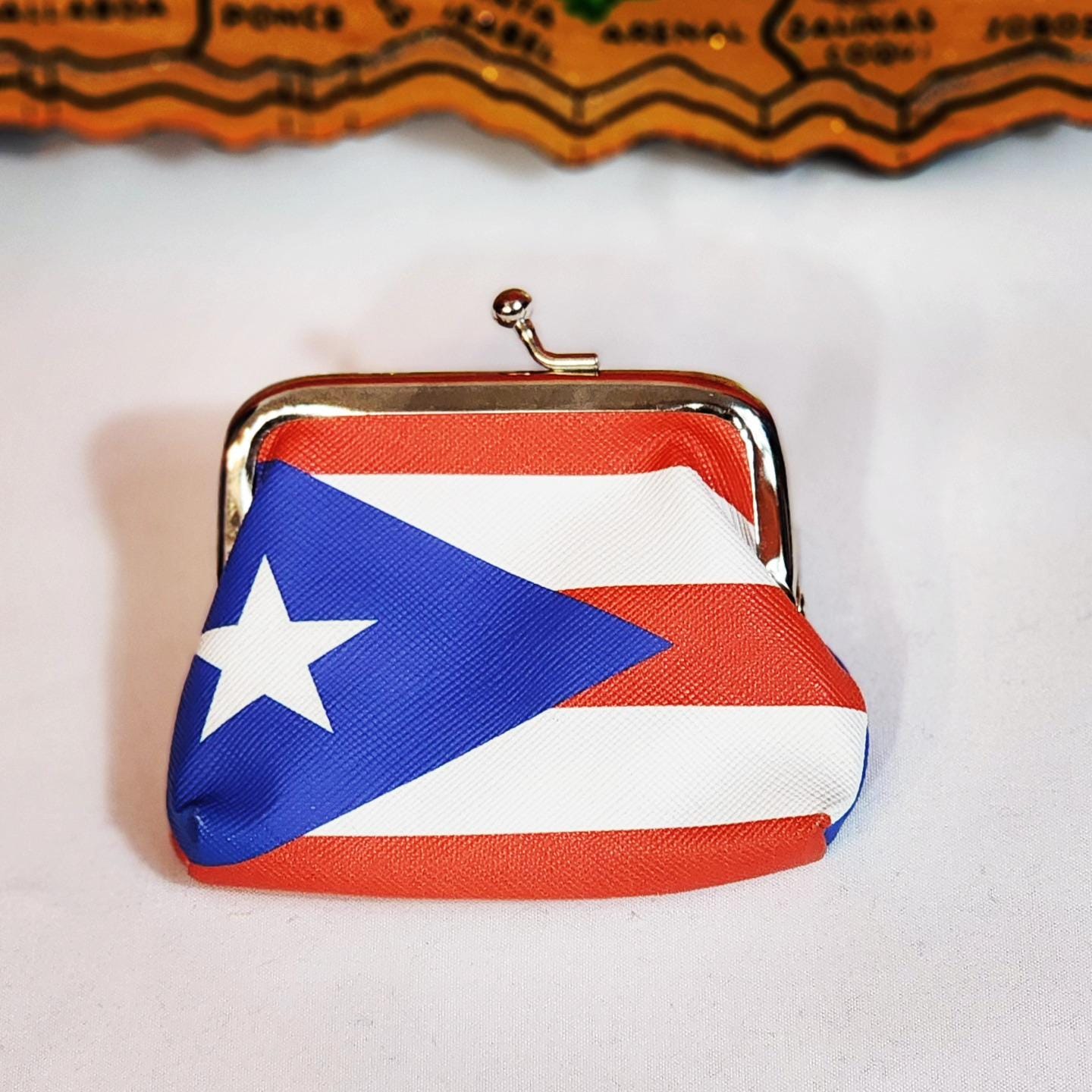 Puerto Rico Flag Coin Purse