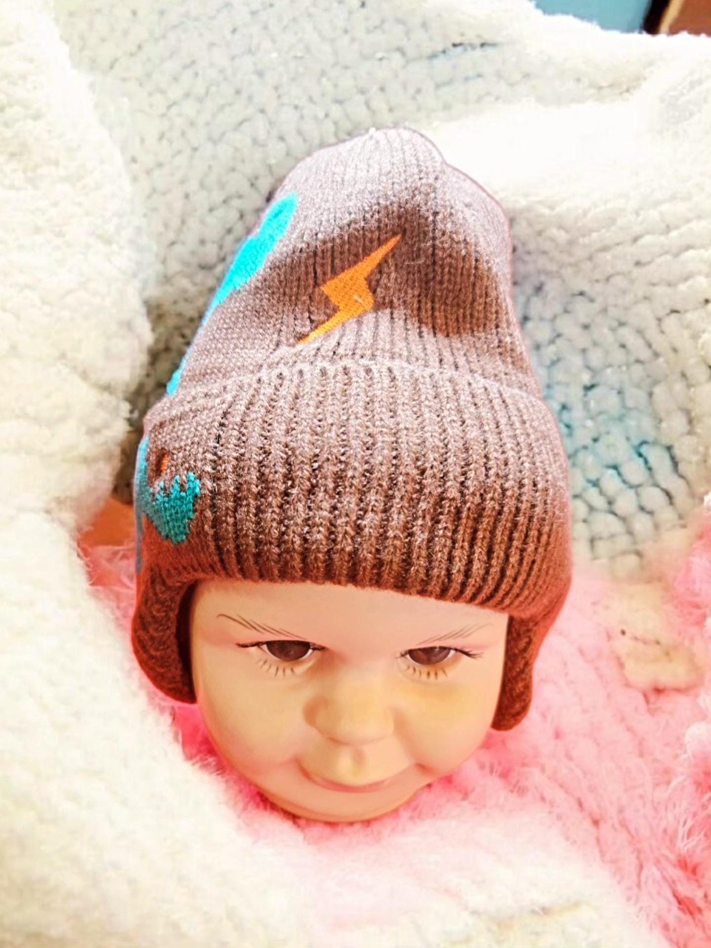 Children's Dinosaur Plush Wool Hat