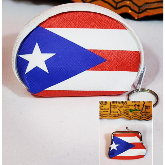 Puerto Rico Flag Coin Purse