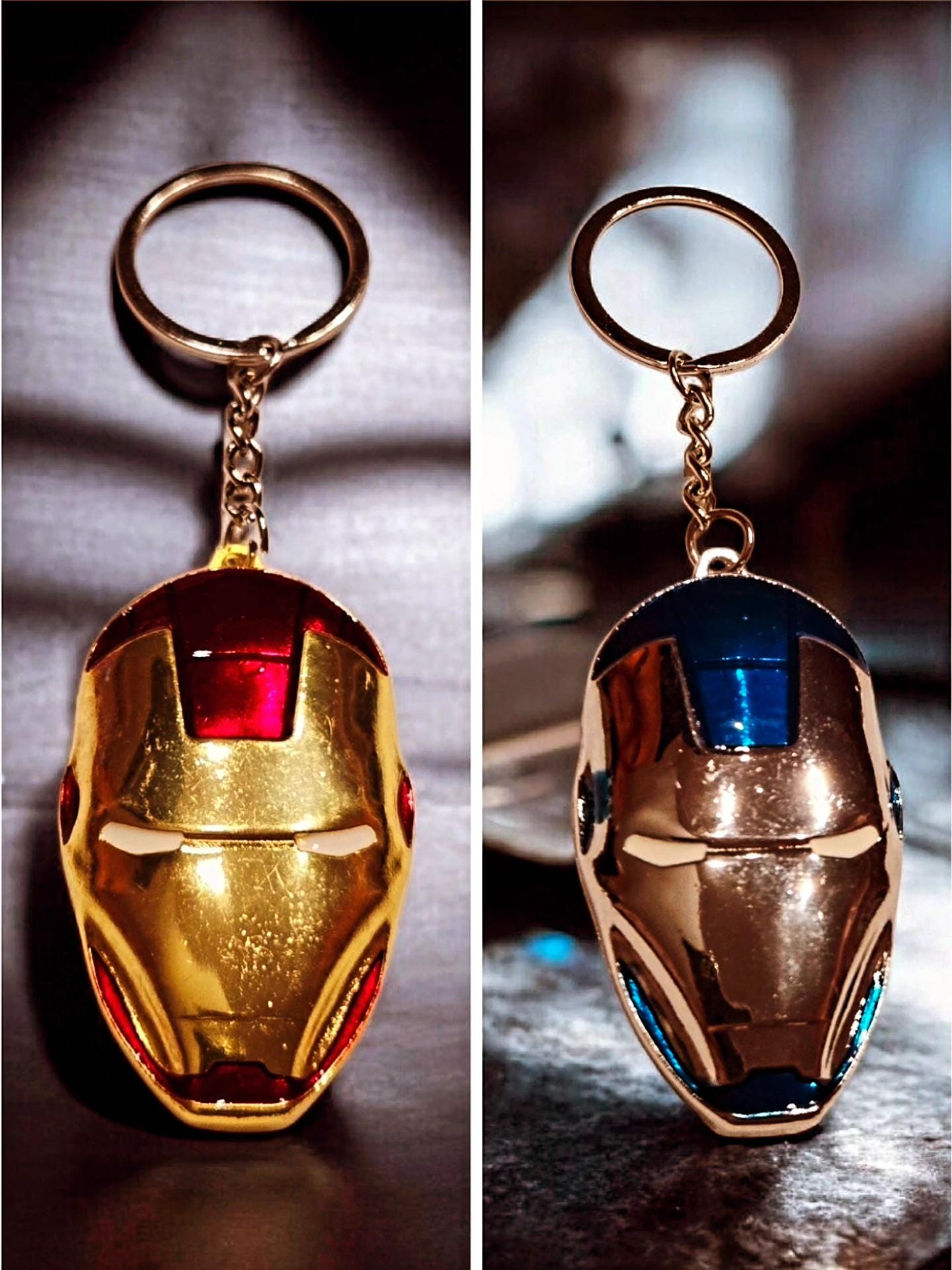Hero Mask Metal Key Chain