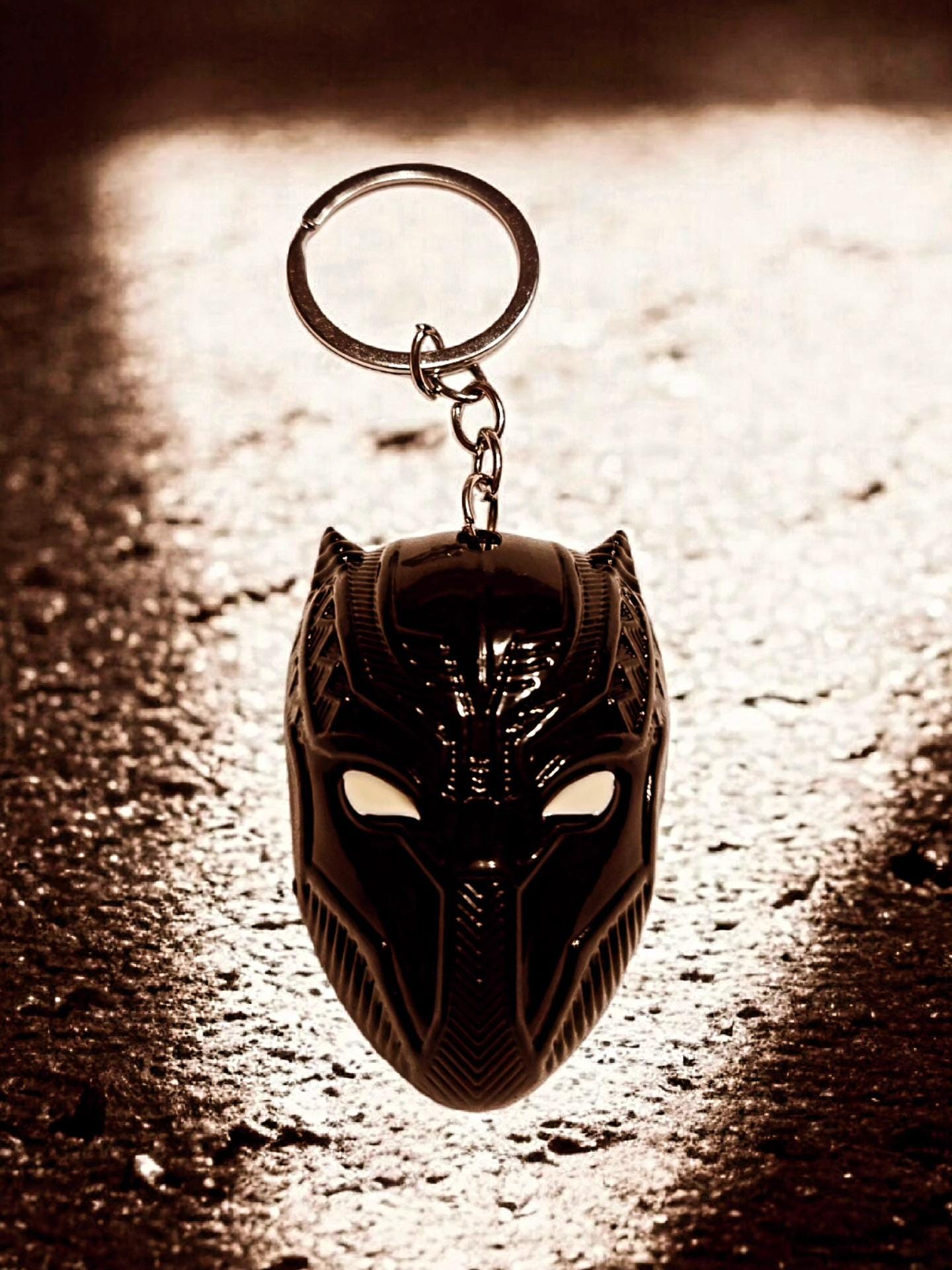 Hero Mask Metal Key Chain