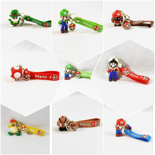 MARIO Characters Keychain