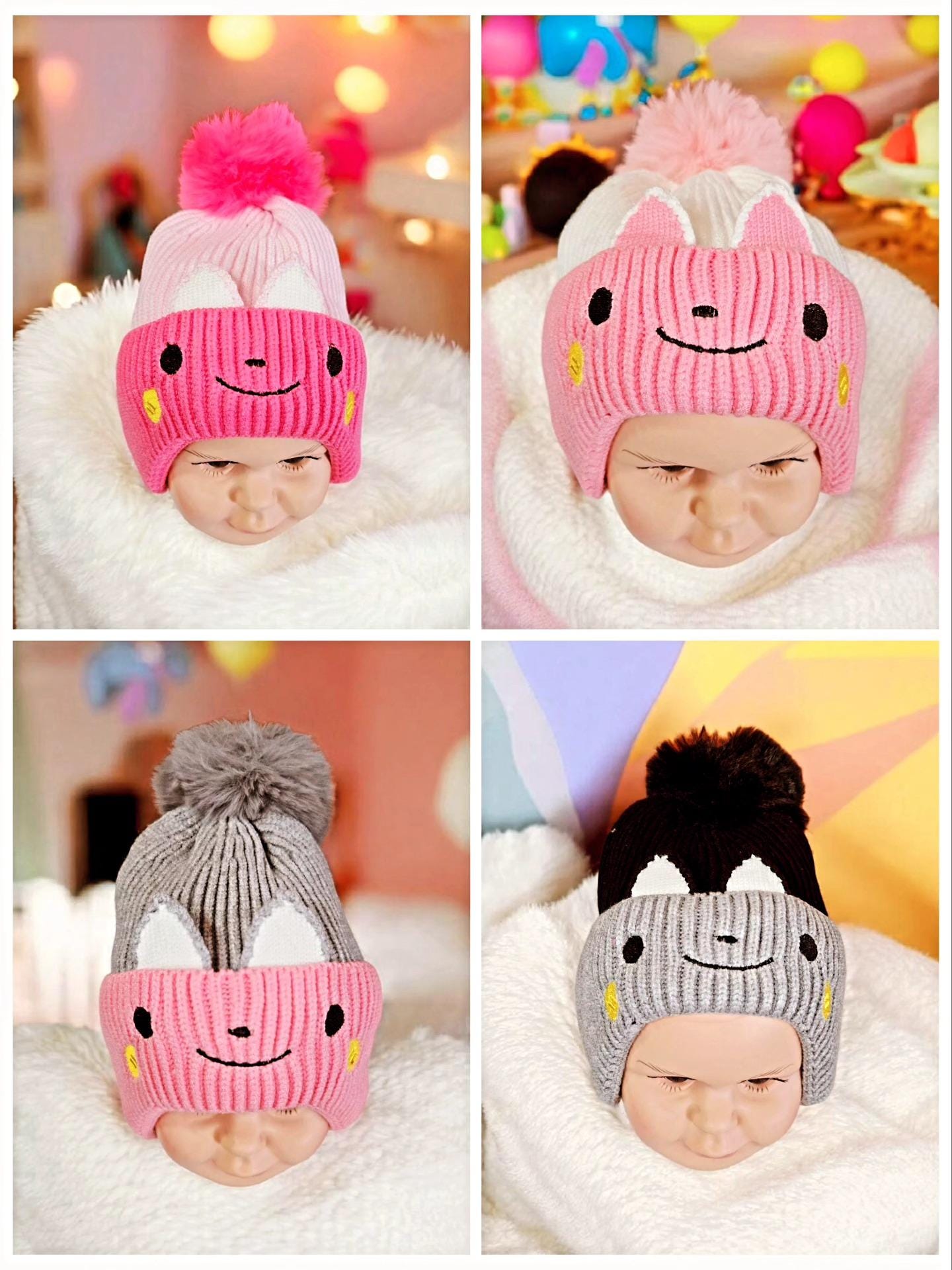 Winter Kids Toddler Children Winter Hat
