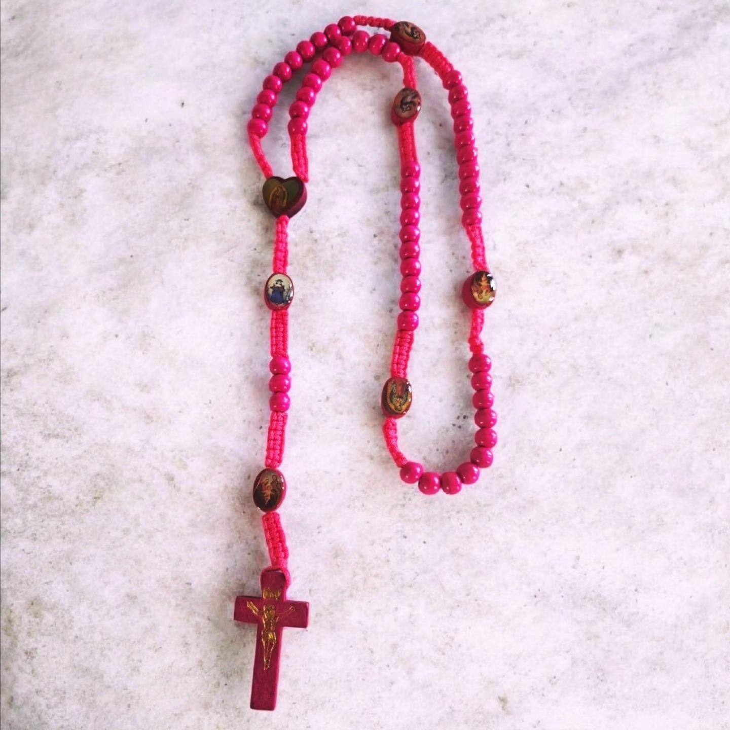Beaded Rosary/Rosario