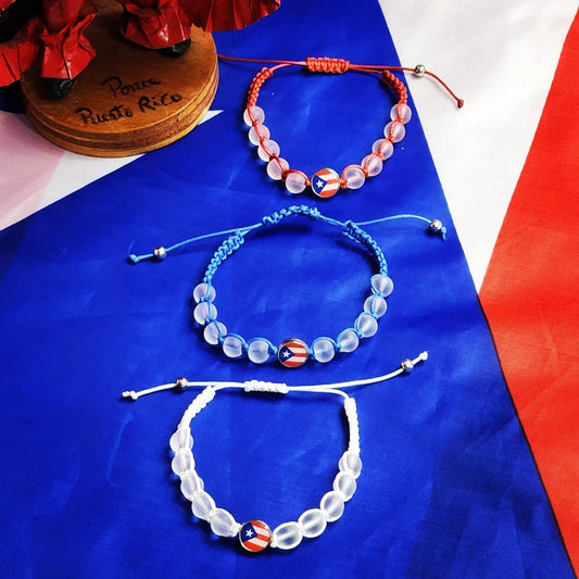 PR Beaded adjustable Bracelets