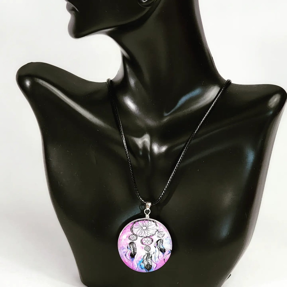 Moonfly dream Catcher Necklaces