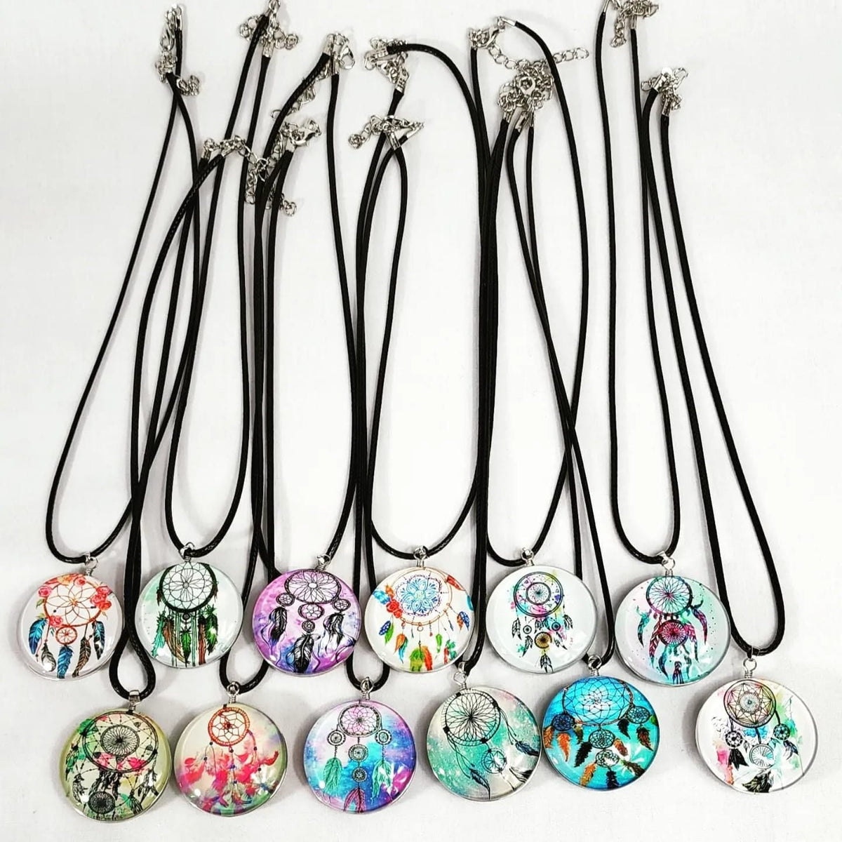 Moonfly dream Catcher Necklaces