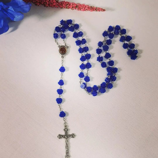 Beaded Rose Rosary