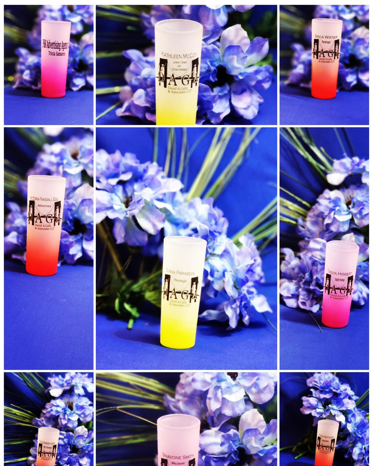 Sublimation Frosted Shot Glasses