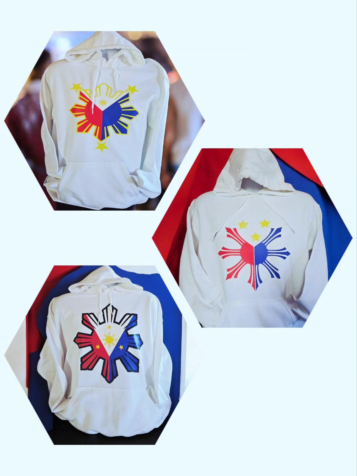 Filipino Philippine  Flag Pull over/Sweatshirt Hoodies New arrival!