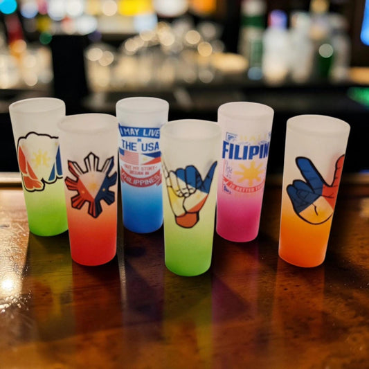 Sublimation Frosted Shot Glasses